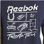 T-shirt à manches courtes homme Reebok GS Tailgate Team Bleu foncé