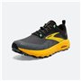 Chaussures de Running pour Adultes Brooks Cascadia 17 Jaune Noir