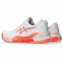 Chaussures de Tennis pour Femmes Asics Gel-Challenger 14 Blanc Orange