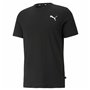 T-shirt à manches courtes homme Puma Essentials Small Logo Noir