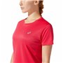 T-shirt à manches courtes femme Asics Core Rouge carmin