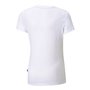 T shirt à manches courtes Enfant Puma ESS Logo Tee Blanc