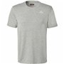 T-shirt à manches courtes homme Kappa Cafers Slim Gris