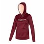 Sweat à capuche femme Trangoworld Bordeaux