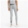 Leggings de Sport pour Femmes Puma Essentials Logo Gris clair