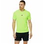 Maillot de Corps de Sport à Manches Coupe New Balance Vert citron