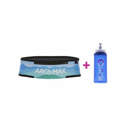 Ceinture de sport Pro Zip  ARCh MAX Bouteille Bleu