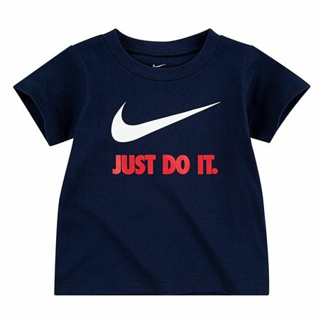 T shirt à manches courtes Enfant Nike Swoosh Blue marine