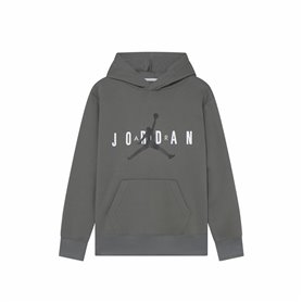 Sweat à capuche enfant Nike Jordan Jumpman Little Kids Gris