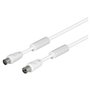 Câble d'antenne TM Electron Blanc 1