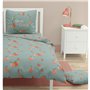 Parure de couette Roupillon peach 140 x 200 cm Vert 2 Pièces