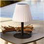 Lampe de bureau Lumisky Lady Spike Bouffant Blanc Métal