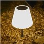 Lampe de bureau Lumisky Lady Spike Bouffant Blanc Métal