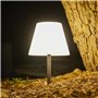 Lampe de bureau Lumisky Lady Spike Bouffant Blanc Métal