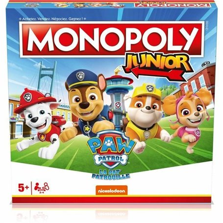 Jeu de société Monopoly Winning Moves Paw Patrol