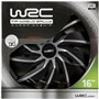 Enjoliveur WRC WRC 4 Turbo Gris Argenté Noir mat 16" 4 Pièces