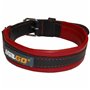 Collier pour Chien Yago M Noir/Rouge 34-43 cm Rouge/Noir