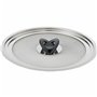 Tefal Ingenio L98799 couvercle Rond Acier inoxydable