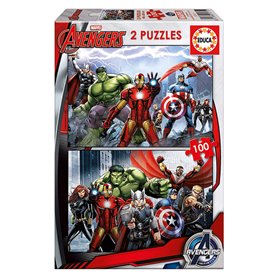 Puzzle Educa Marvel Avengers (2 x 100 pcs)