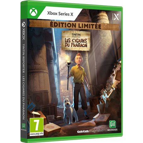 Jeu vidéo Xbox One / Series X Microids Tintin Reporter: Les Cigares du Pharaon - Limited Edition (FR)