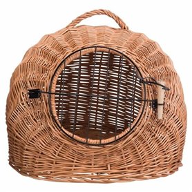 Cage de Transport Trixie osier 50 x 46 x 36 cm Marron