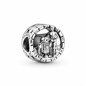 Pendentif Femme Pandora R2D2 Argenté