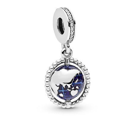 Perle de verre Femme Pandora SPINNING GLOBE