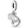 Pendentif Femme Pandora MUM INFINITY PAVE' DOUBLE DANGLE