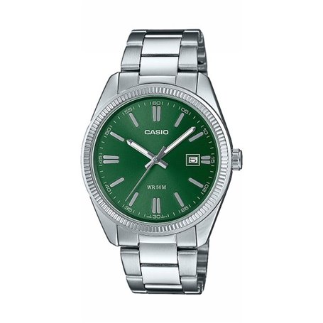 Montre Homme Casio MTP-1302PD-3AVEF Vert Argenté (Ø 38