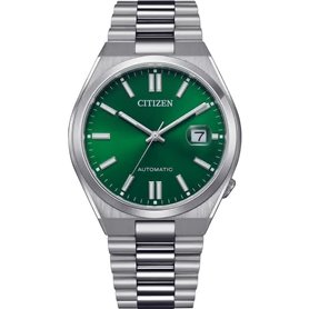 Montre Homme Citizen TSUYOSA AUTOMATIC Vert Argenté (Ø 40 mm)