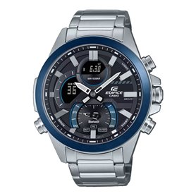 Montre Homme Casio EDIFICE SPORT Bluetooth® Noir Argenté (Ø 49 mm)