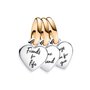 Pendentif Femme Pandora FRIENDSHIP TRIPLE SPLITTABLE