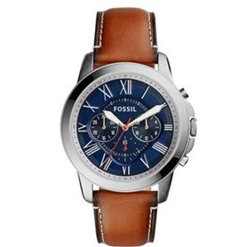 Montre Homme Fossil GRANT Argenté (Ø 44 mm)