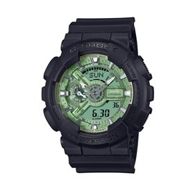 Montre Homme Casio G-Shock GA-110CD-1A3ER Noir Vert