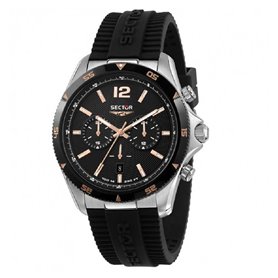 Montre Homme Sector 650 Noir (Ø 45 mm)