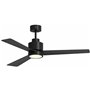 Ventilateur de Plafond S&P HTD130 DC BLACK Noir 40 W Ø 130 cm