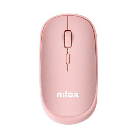 Souris Nilox NXMOWICLRPK01 Rose