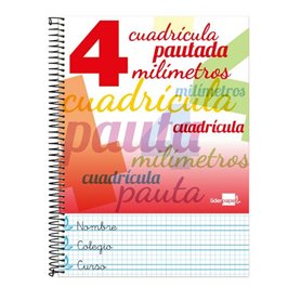 Cahier Liderpapel BF54 A4 80 Volets