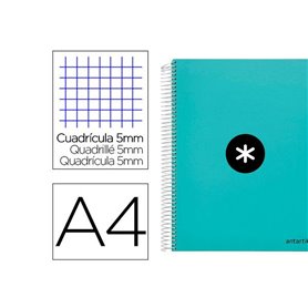 Cahier Antartik KD30 Turquoise A4 120 Volets