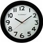 Horloge Murale Q-Connect KF15590 Noir Ø 30 cm Plastique