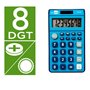 Calculatrice Liderpapel XF09 Bleu