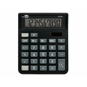 Calculatrice Liderpapel XF20 Noir Plastique