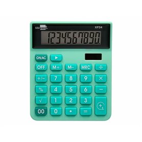 Calculatrice Liderpapel XF24 Vert Plastique