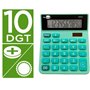 Calculatrice Liderpapel XF24 Vert Plastique