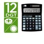 Calculatrice Liderpapel XF29 Noir Plastique