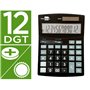 Calculatrice Liderpapel XF30 Noir Plastique