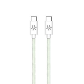 Câble USB-C Celly USBCUSBCCOTTGN Vert 1