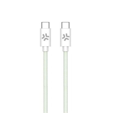 Câble USB-C Celly USBCUSBCCOTTGN Vert 1