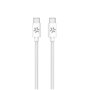 Câble USB-C Celly USBCUSBCCOTTWH Blanc 1