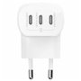 Chargeur mural Belkin WCC002VFWH Blanc